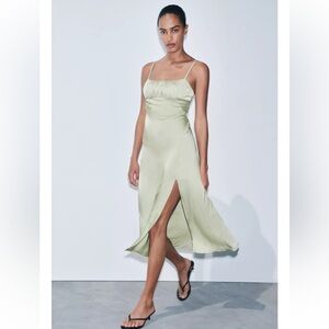 ZARA SLIP DRESS NWT